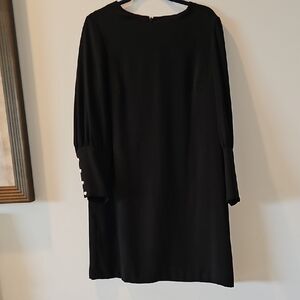 Preston & York Black Long Sleeve Dress